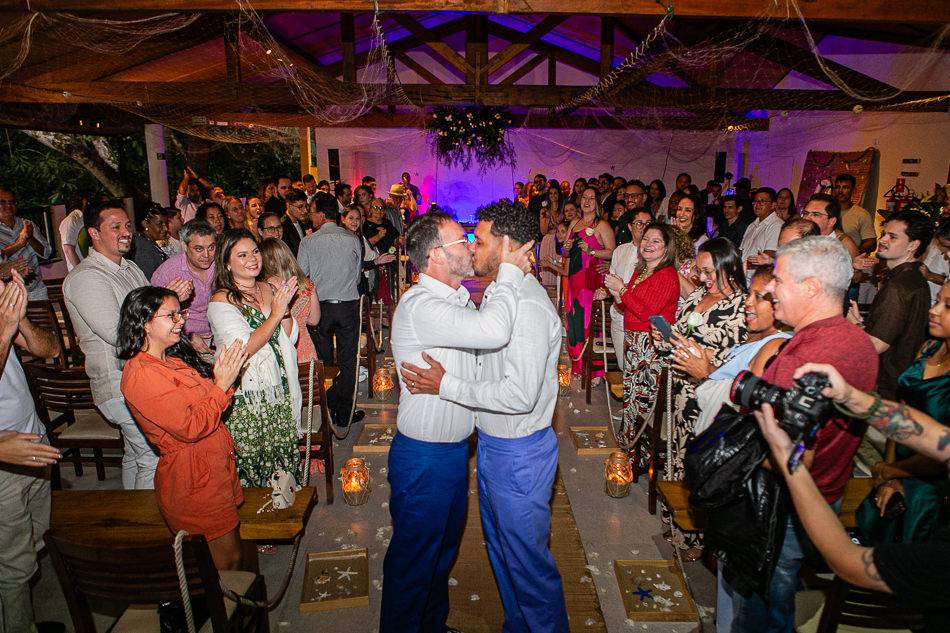 O casamento de Fabrizio e Pedro