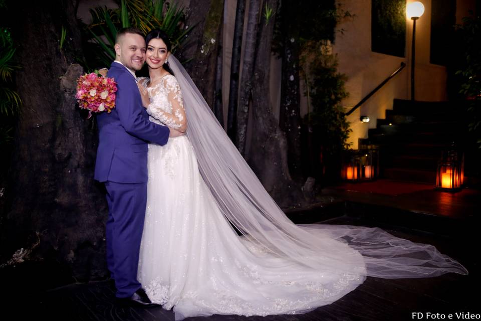 O casamento de Jaqueline e Romulo