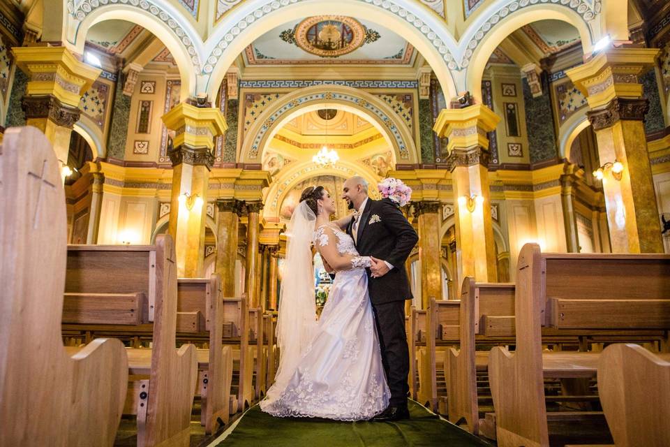 O casamento de Elise e Leonardo