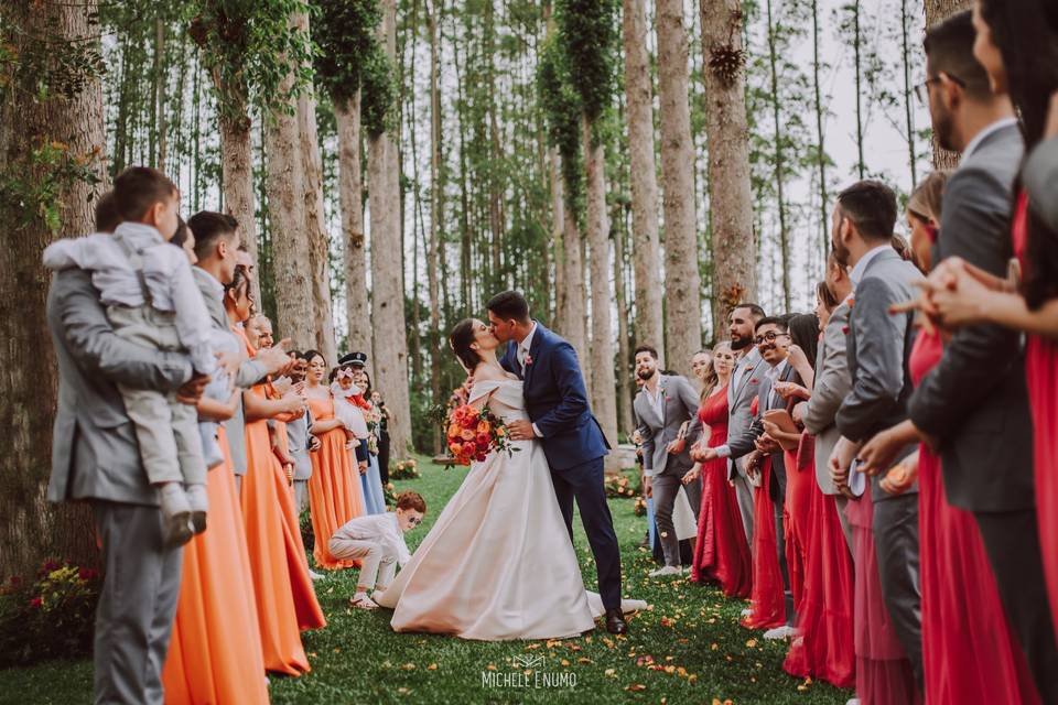 O casamento de Julia e Silas