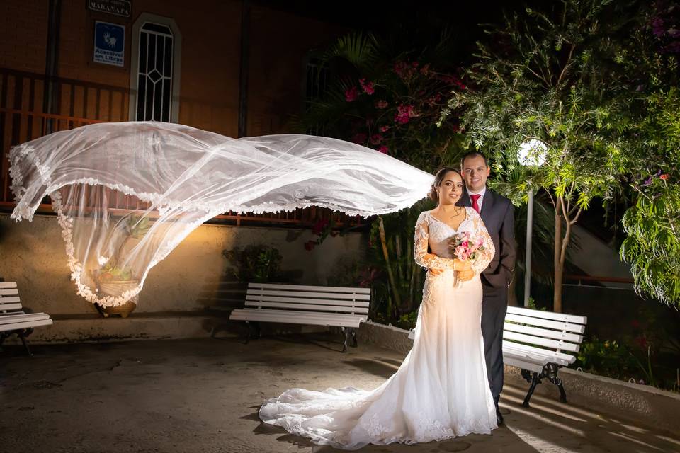 O casamento de Ruama e Beto