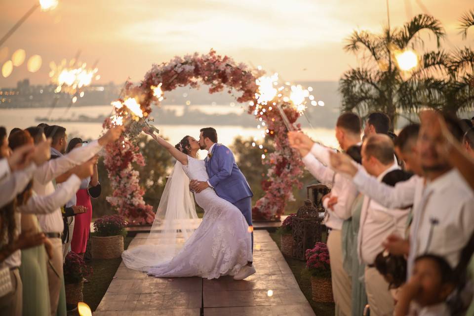 O casamento de Bianca e Gabriel