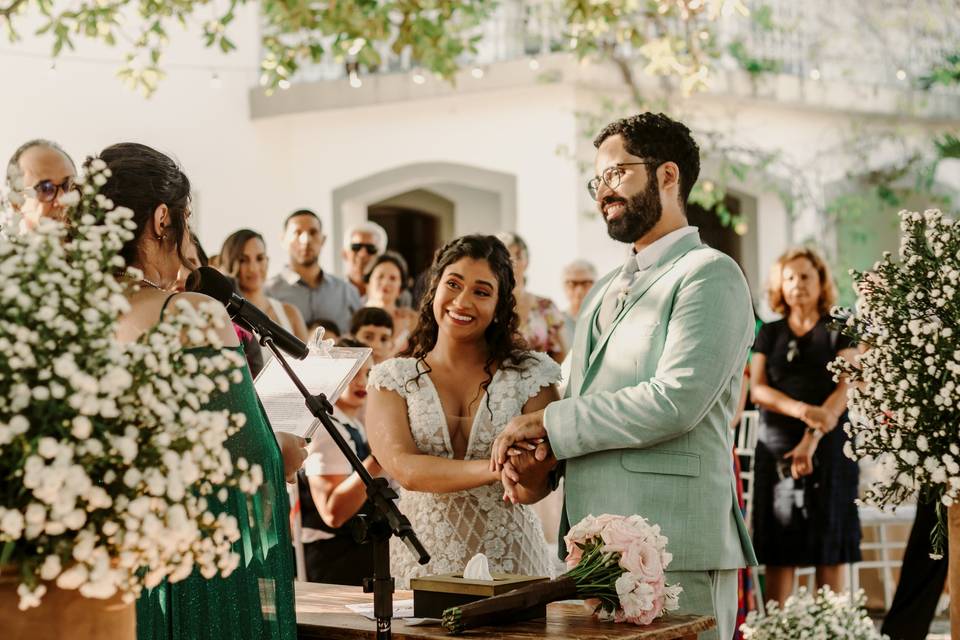 O casamento de Luísa e Rubem