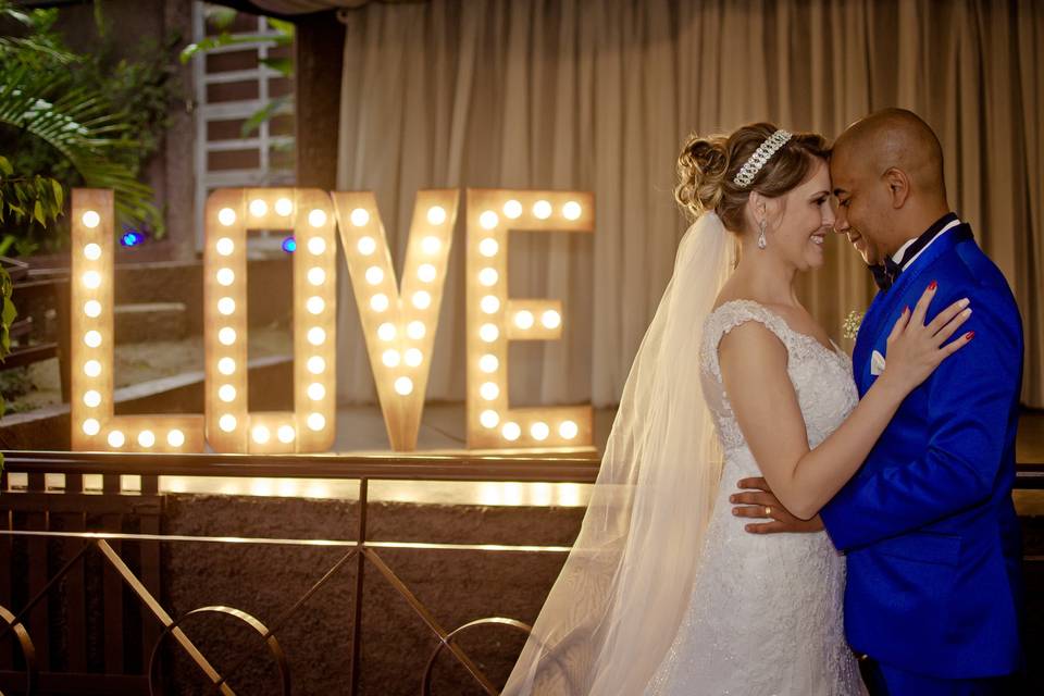 O casamento de Denise e Marcus