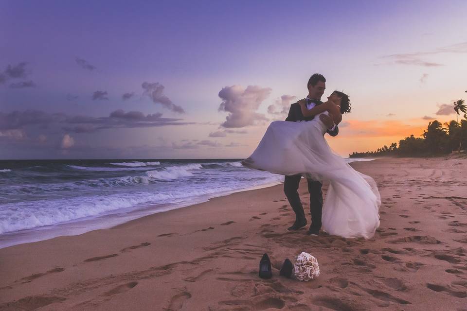 O casamento de Thais e Josh