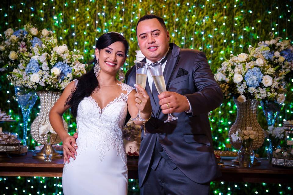 O casamento de Ellen e Edpo
