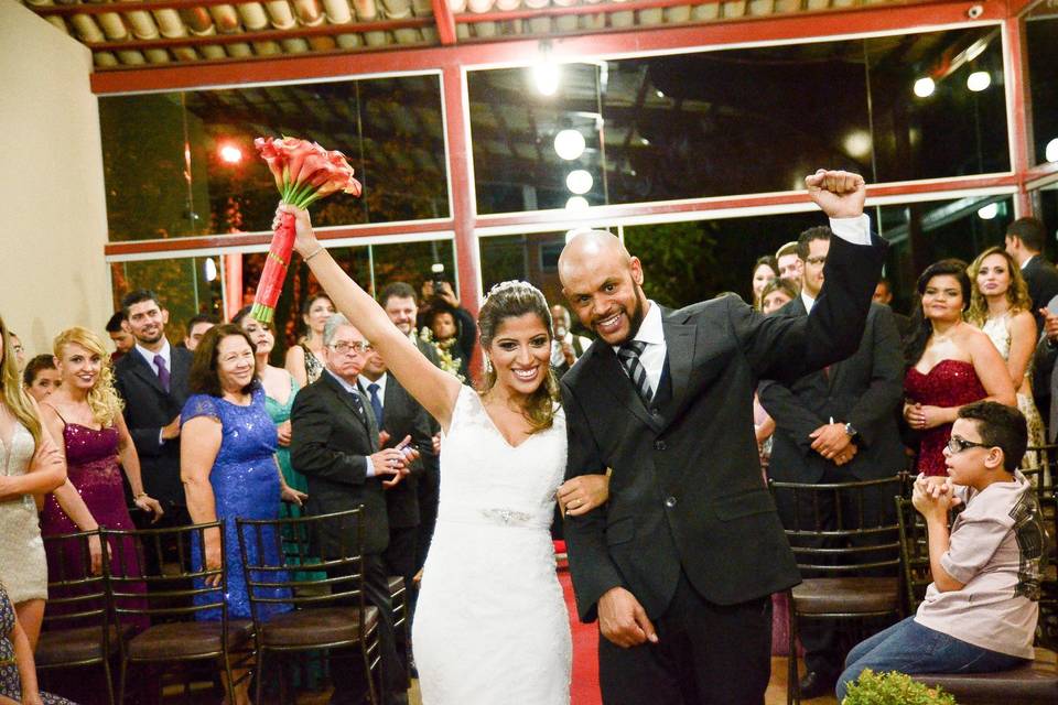 O casamento de Tamires e Samuel