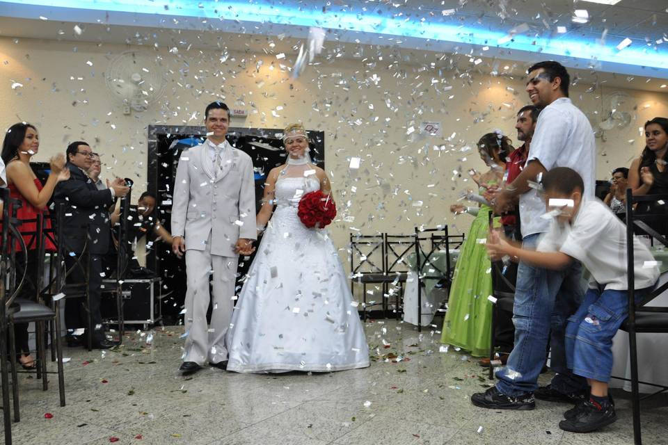O casamento de Ester e Ramiro
