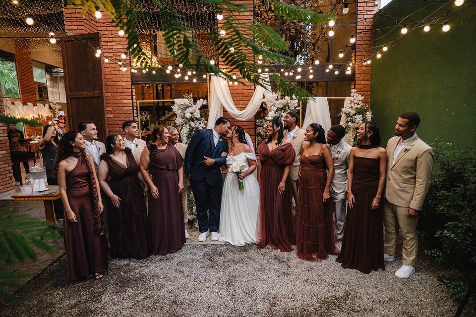 O casamento de Daniele e Felipe