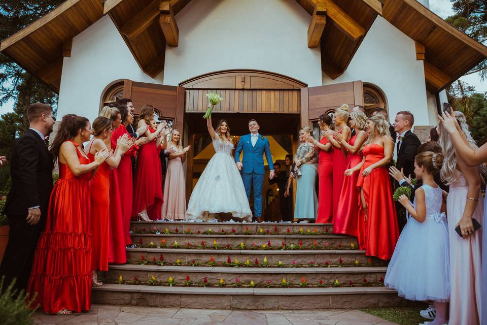 O casamento de Bárbara e Tiago