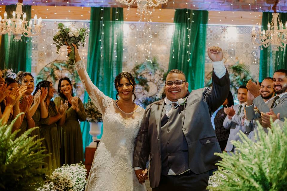 O casamento de Mirelly e Michel