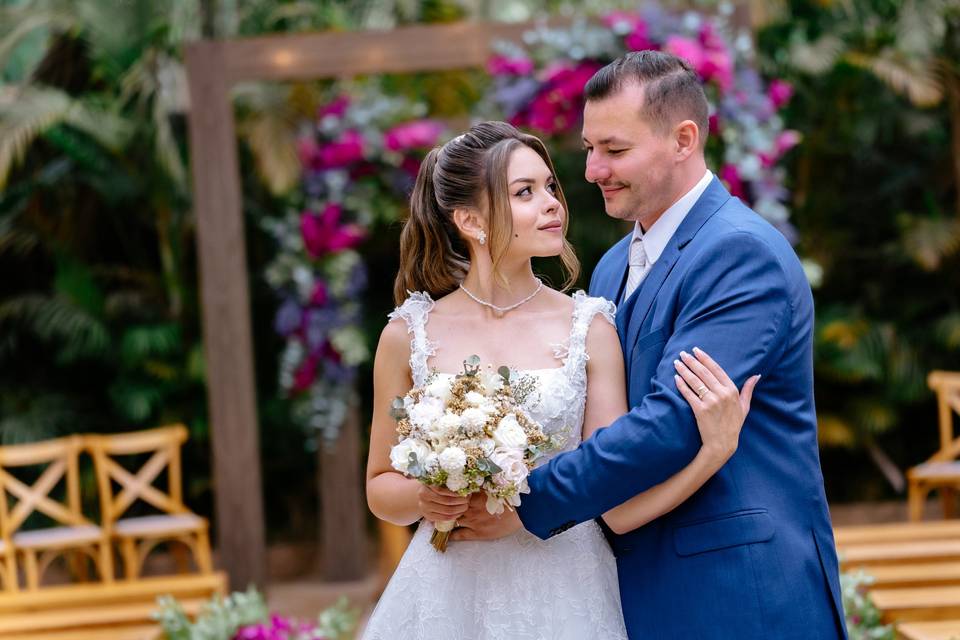 O casamento de Bianca e Wesley