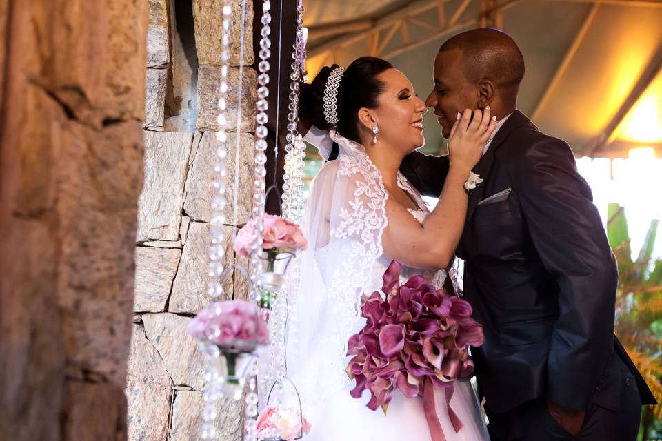O casamento de Evelyn e David