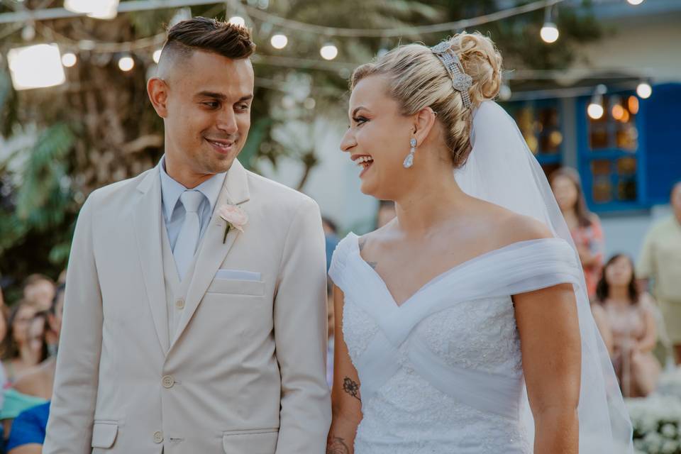 O casamento de Débora e Bernard