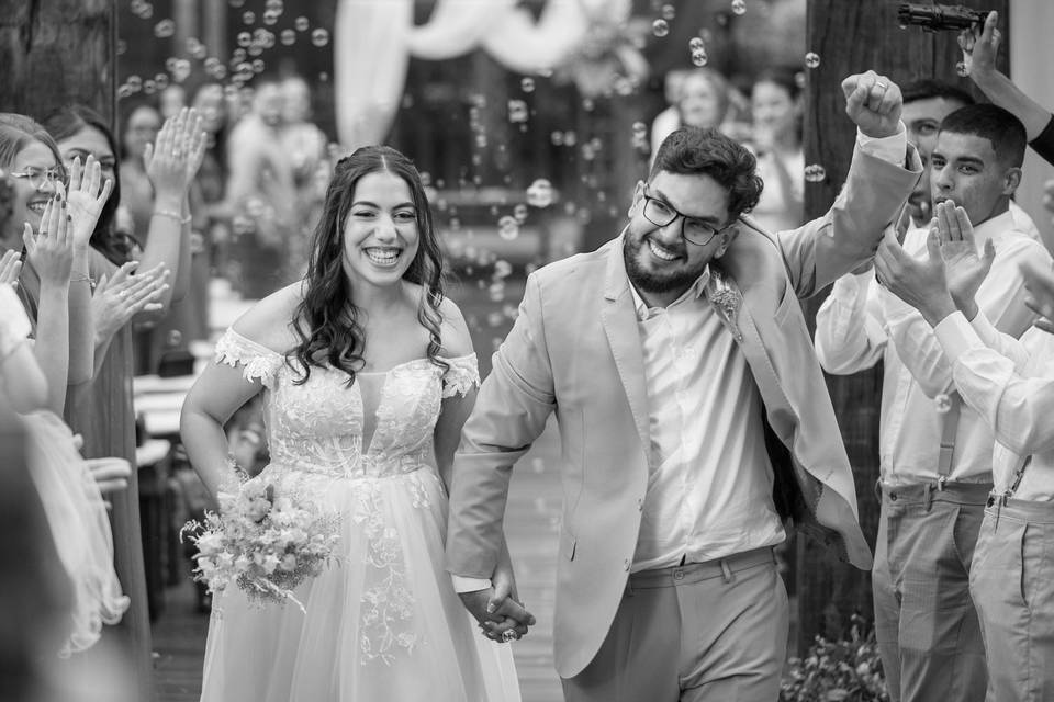 O casamento de Larissa e Matheus