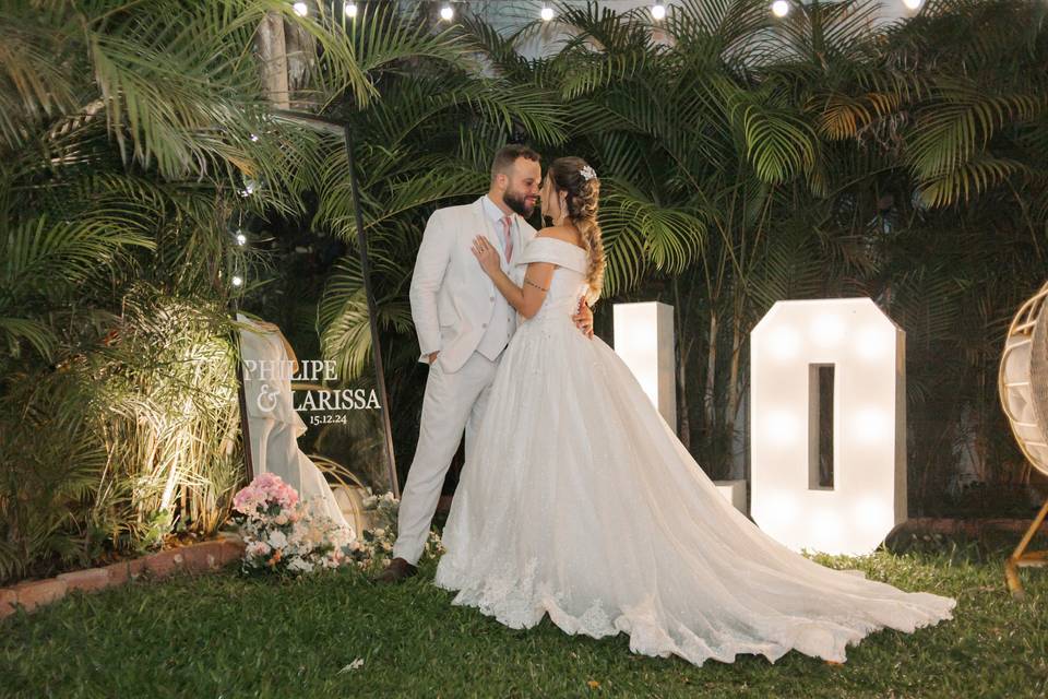 O casamento de Larissa e Philipe