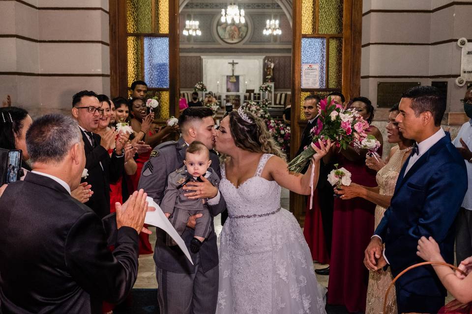 O casamento de Andreza e André