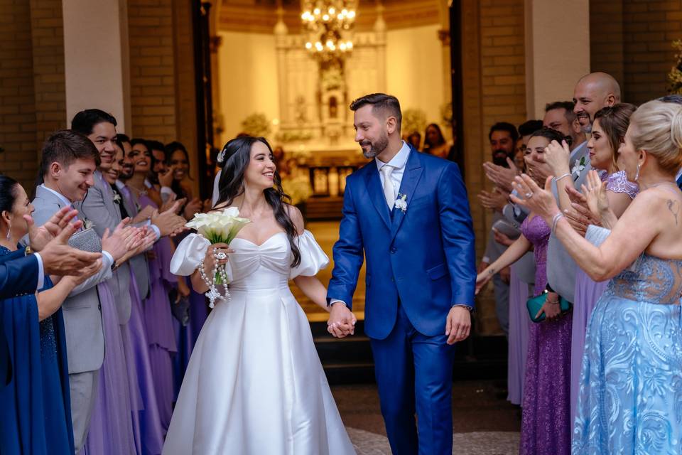 O casamento de Tatiane e Roger