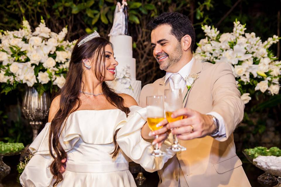 O casamento de Tais e Diogo