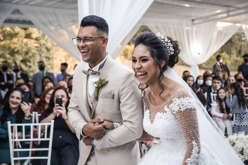 O casamento de Liriel e Fernando