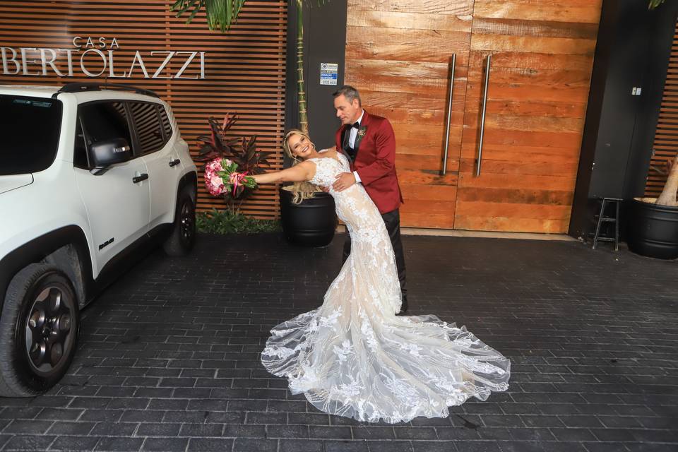 O casamento de Elaine e Adilson
