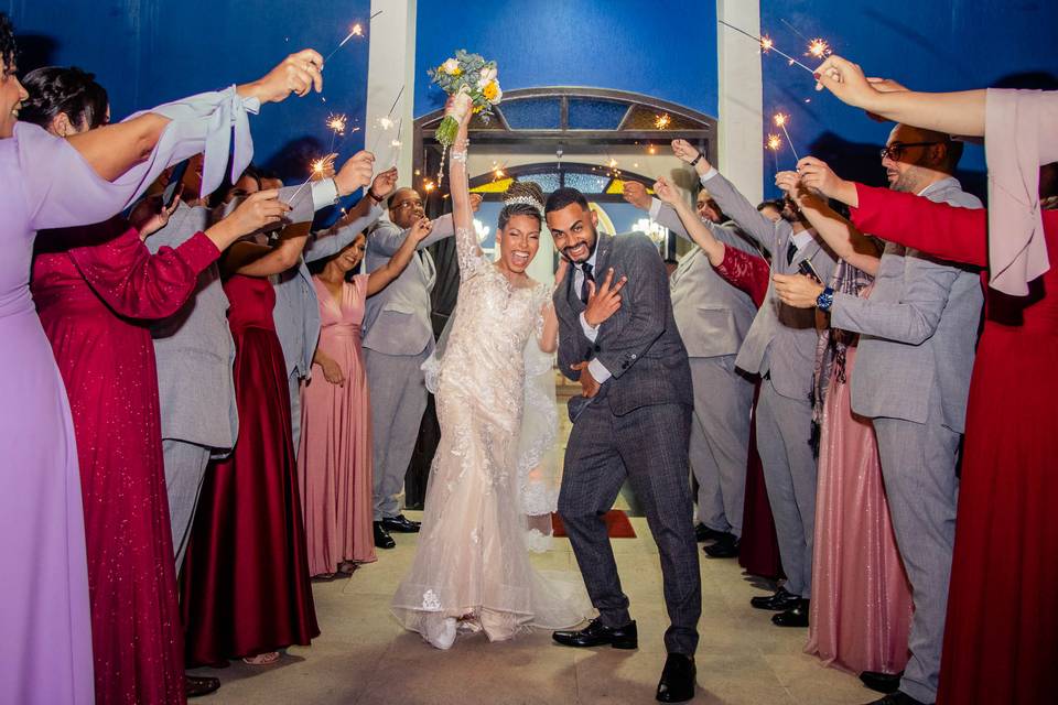 O casamento de Isabela e Yuri