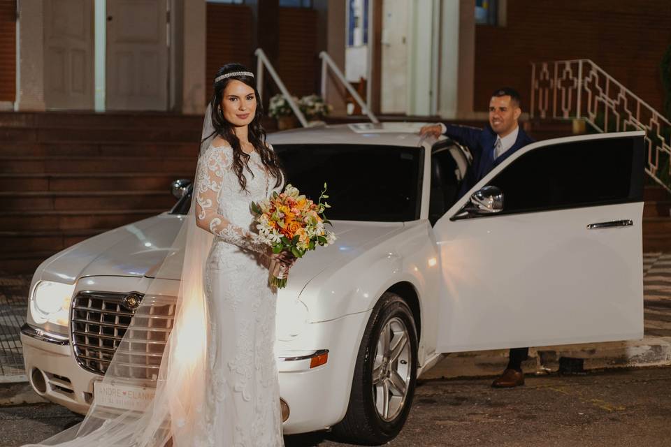 O casamento de Elanne e André