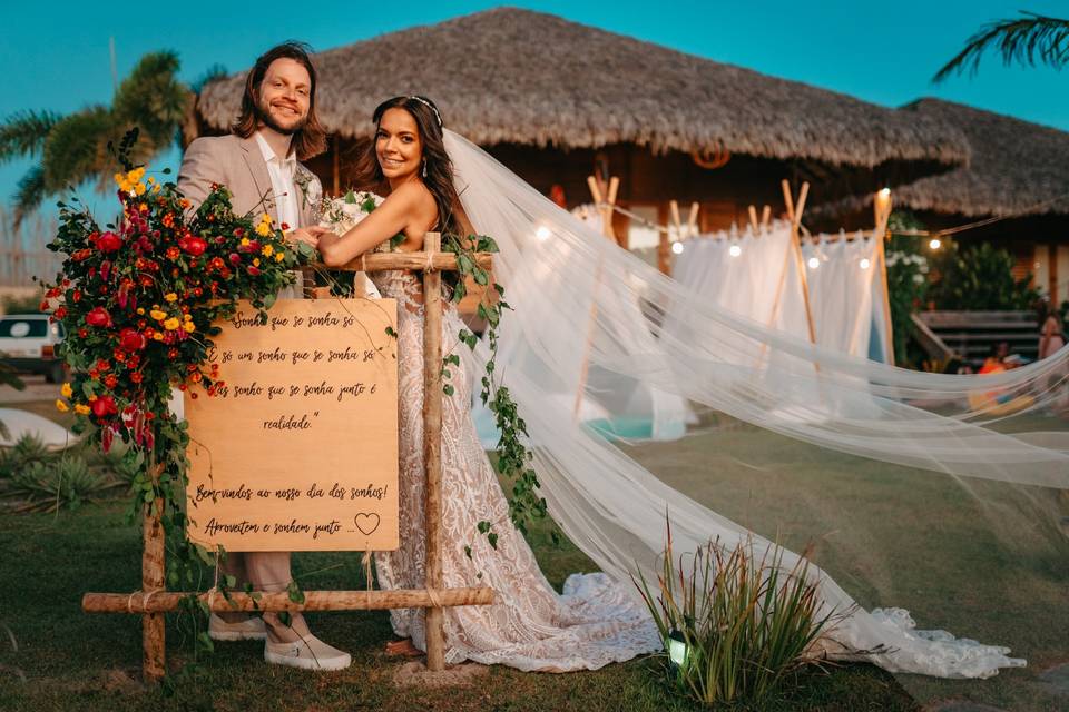 O casamento de Joyciane e Marco