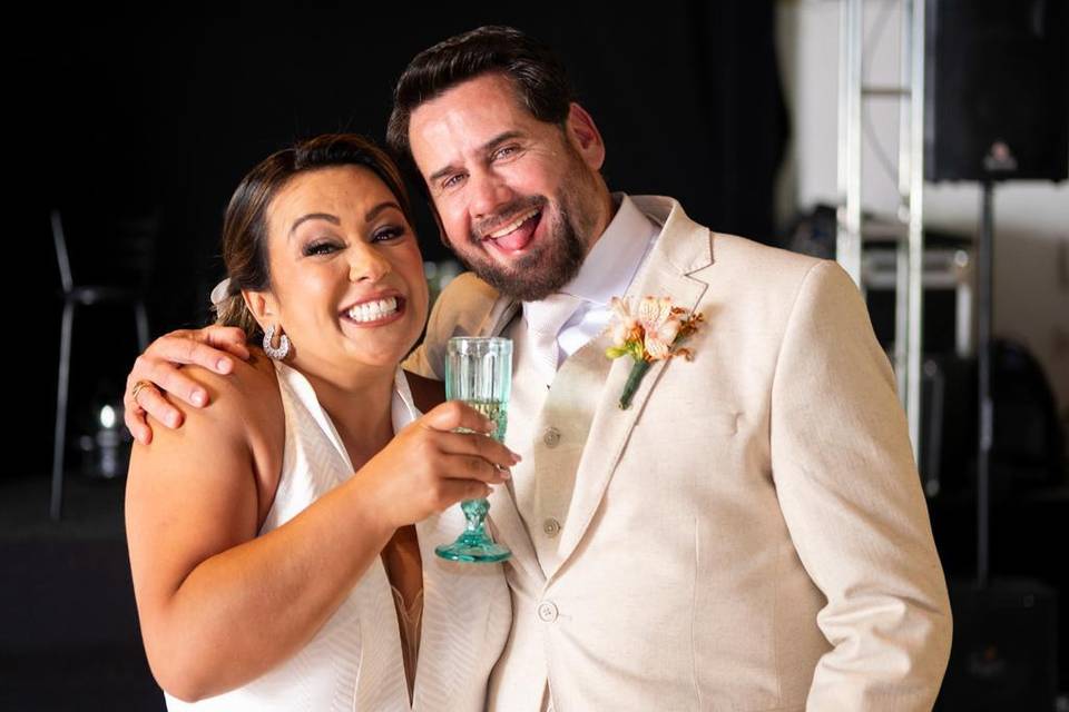 O casamento de Claudio e Tereza