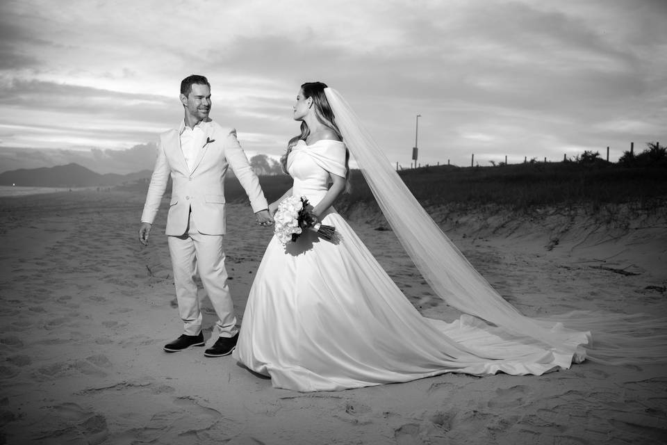 O casamento de Isabella e MArco Aurelio