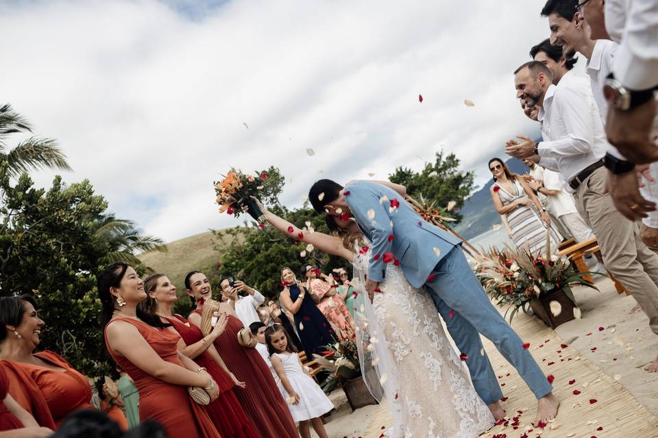 O casamento de Marina e Arthur