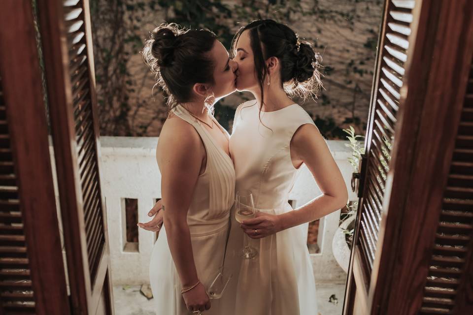 O casamento de Larissa e Nathalia