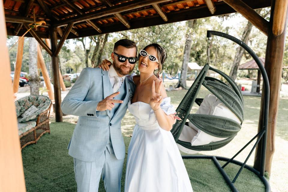 O casamento de Claudio e Fabiola