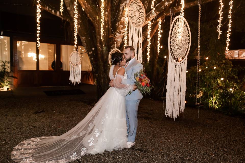 O casamento de Luiza Helena e João
