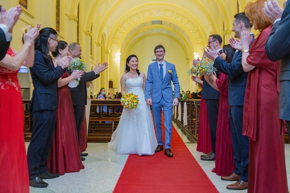 O casamento de Taiza e Jeffrey