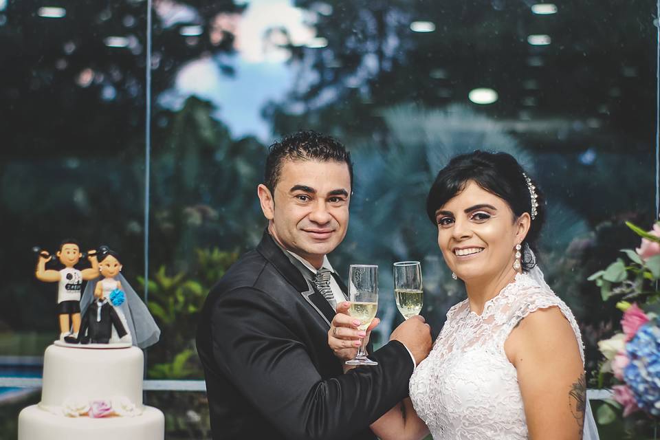 O casamento de Manoel e Gisele