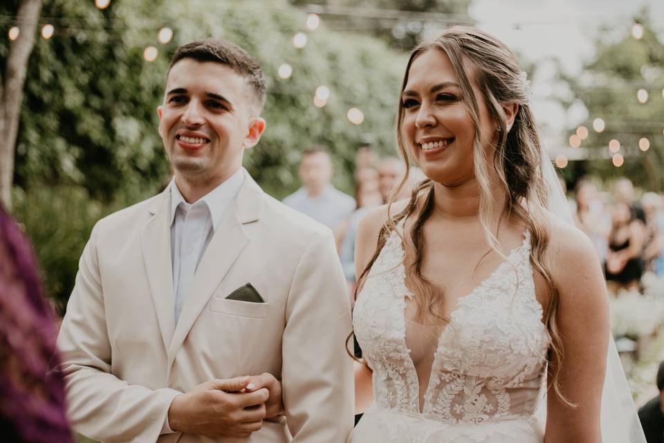 O casamento de Bianca e Caio