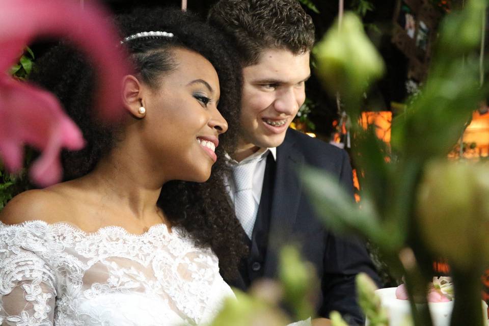 O casamento de Daniele e Sebastião