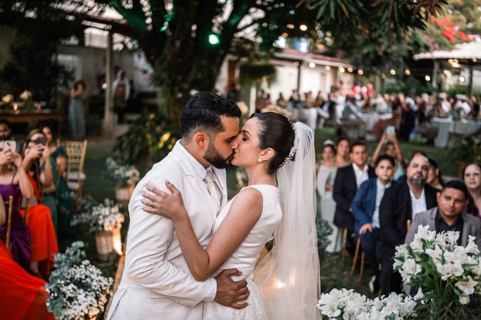 O casamento de Laura e Samuel