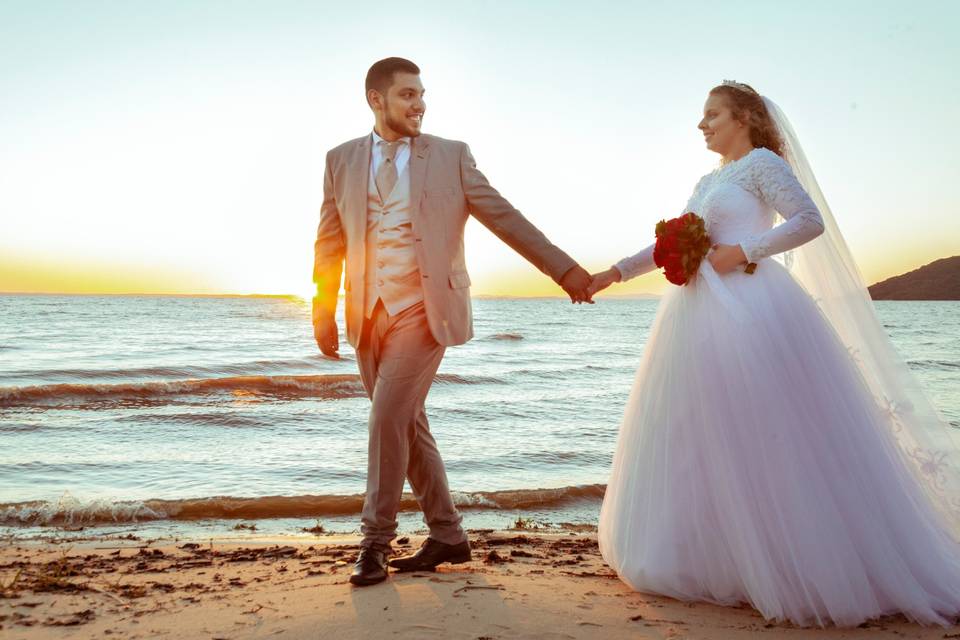 O casamento de Raquel e Henrique