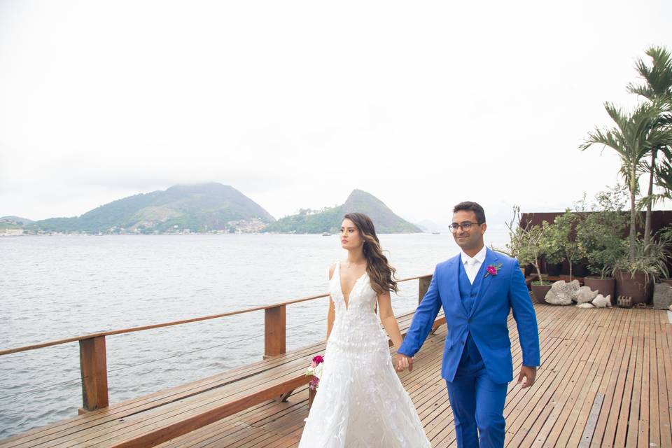 O casamento de Marília e Luiz