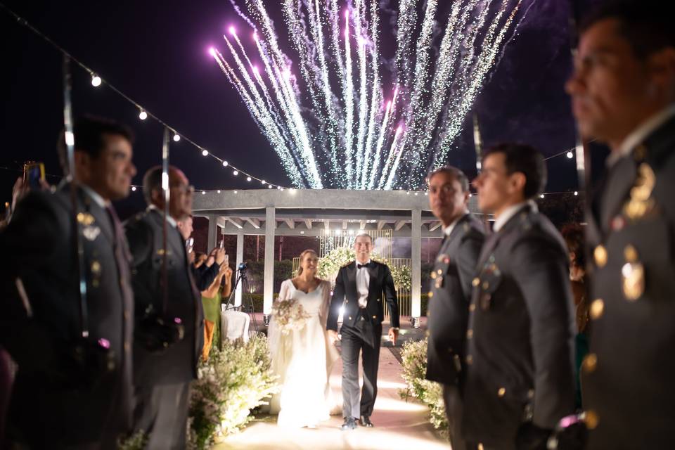 O casamento de Marina e Leonardo