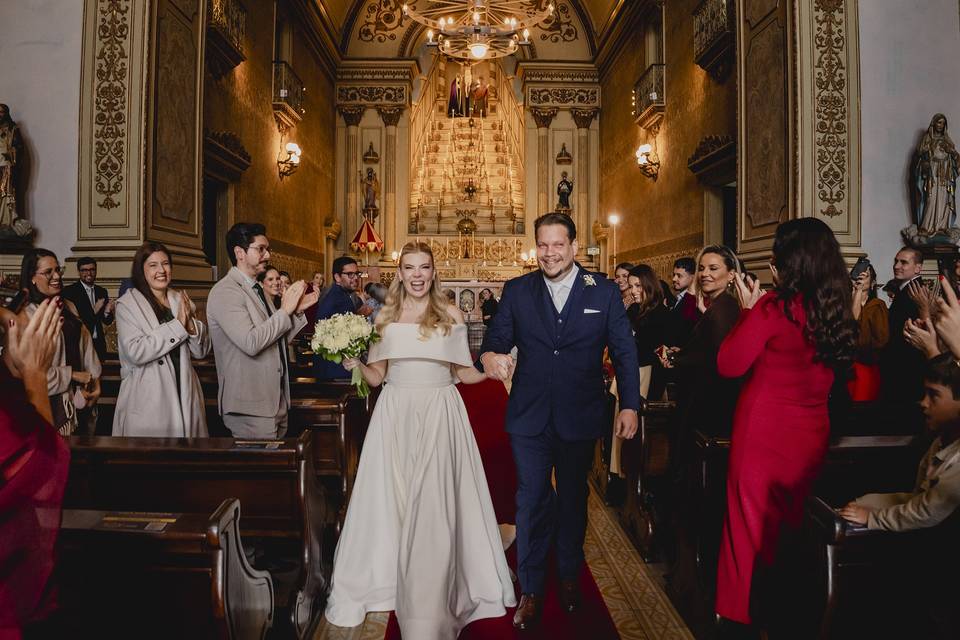 O casamento de Luiza e Sadoval
