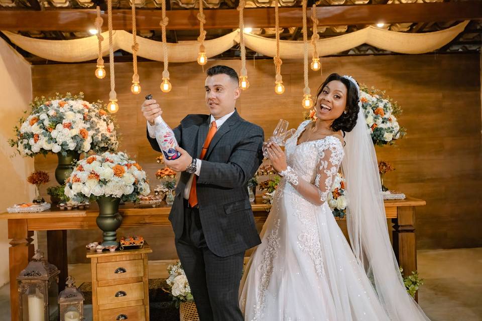 O casamento de Kathleen e Adauto