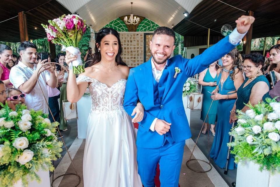 O casamento de Tathiane e Waldir