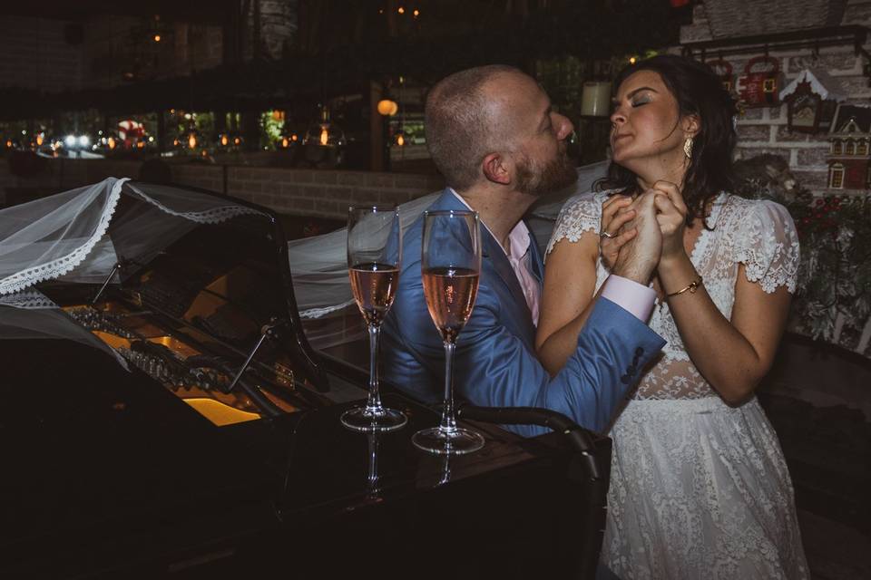 O casamento de Angelica e Flavio