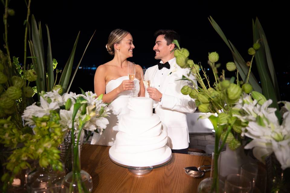 O casamento de Alessandra e Walter