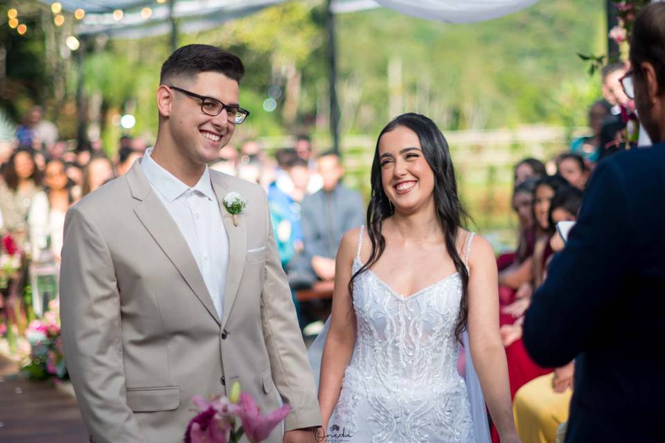 O casamento de Raquel e Matheus