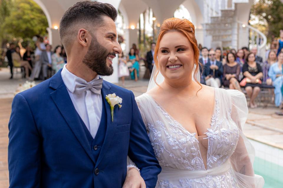 O casamento de Yara e Matheus