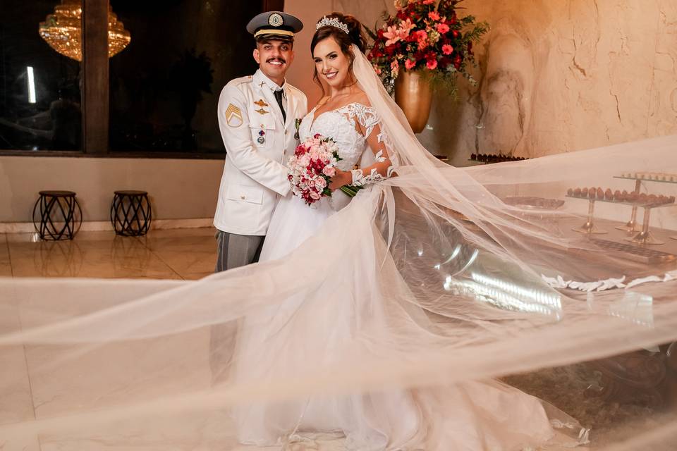 O casamento de Pamela e Gabriel